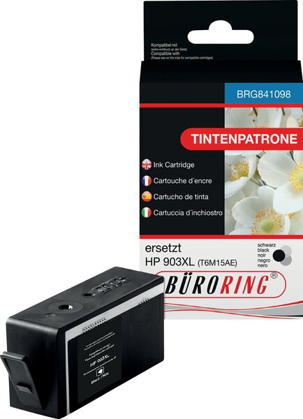 Tintenpatrone schwarz für HP OfficeJet 6900S Series, 6950