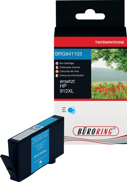 Tintenpatrone cyan für HP OfficeJet Pro 8010