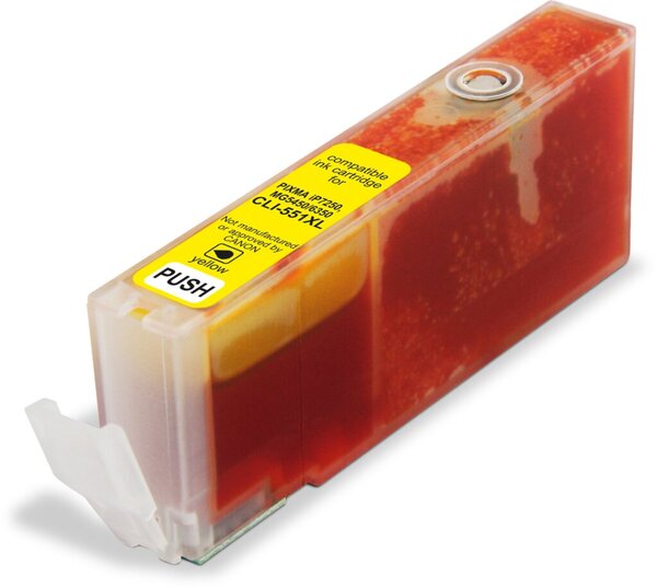 Tintenpatrone gelb für Canon PIXMA iP7250, MG5450, MG5550,