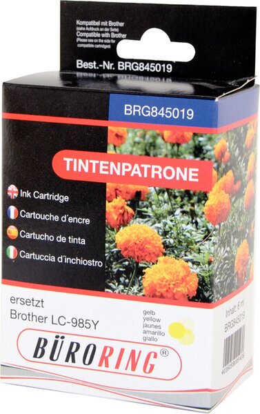 Tintenpatrone gelb für Brother für DCP-J-125,-315W,-515W