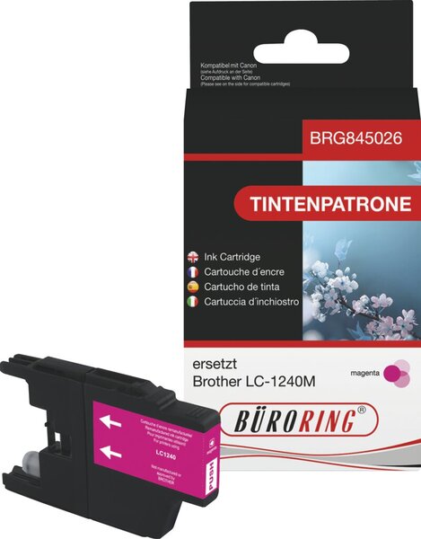 Tintenpatrone magenta für Brother DCP J525W, J725DW, J925DW, MFC J430W