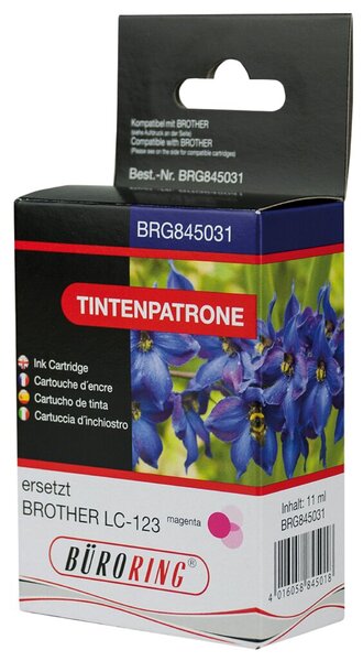 Tintenpatrone magenta für Brother, DCP-J132W, DCP-J152W, DCP-J172W,