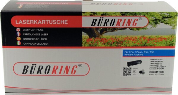Toner Cartridge schwarz für HP LJ 1102/M1130/1132