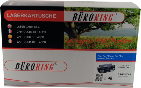 Toner schwarz für HP LaserJet 2000 Serie, 2100 Serie