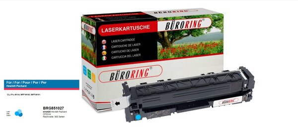 Toner cyan für HP LaserJet Pro M154 / MFP M180 / MFP M181