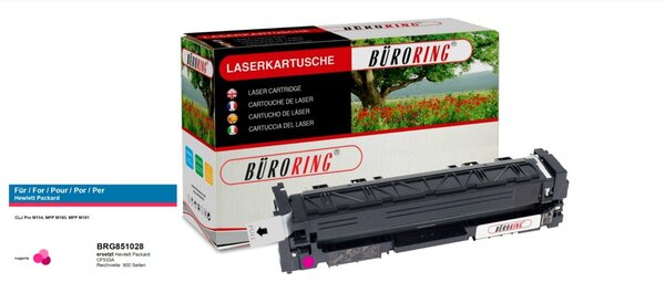Toner magenta für HP LaserJet Pro M154 / MFP M180 / MFP M181
