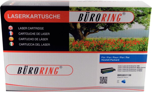 Toner Cartridge cyan für HP HP LaserJet Enterprise 500 M551