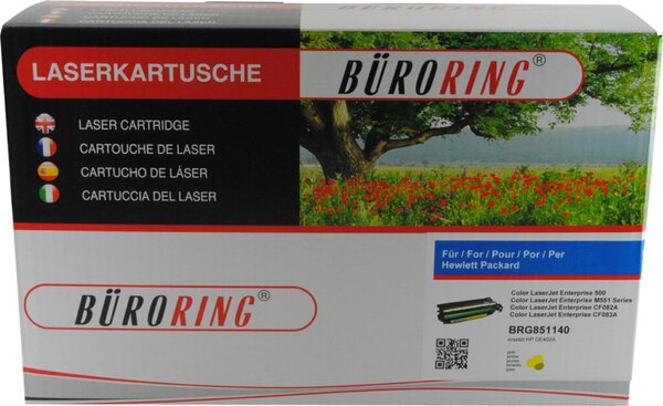 Toner Cartridge gelb für HP HP LaserJet Enterprise 500 M551