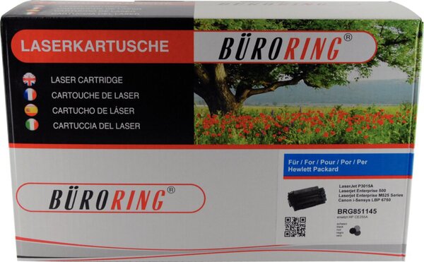 Toner Cartridge schwarz für HP HP LaserJet P3015A