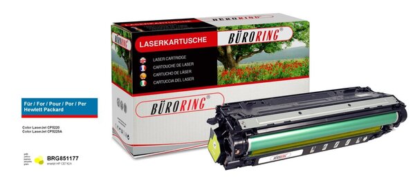 Toner Cartridge yellow für HP Color LaserJet Professional CP5225,