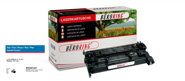 Toner Cartridge schwarz 26X für Laserjet M402dn, M402n, M402d,
