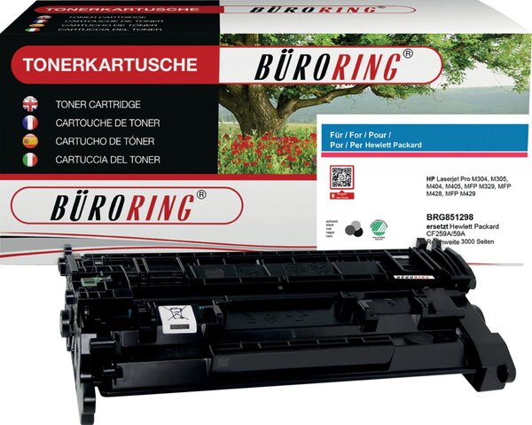 Toner CF259A schwarz für HP LaserJet Pro M304/305/404/405/320/428