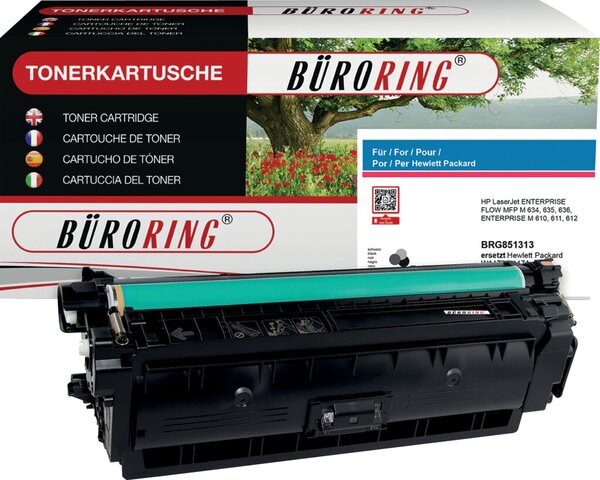 Toner schwarz für HP Laserjet LJ-M611