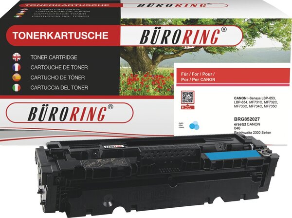 Toner Cartridge 046 cyan für Canon LBP-653 / 654 / MF 731 / 732