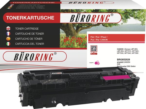 Toner Cartridge 046 magenta für Canon LBP-653 / 654 / MF 731 / 732