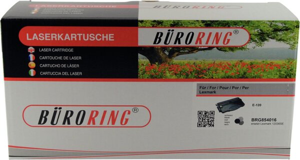Toner Cartridge schwarz für Lexmark E120n