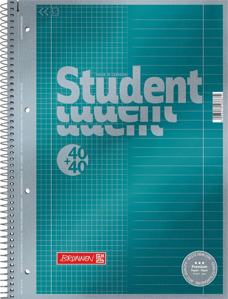 Collegeblock Duo A4 Lin.28+27 Premium Student DUO, 90 g/qm Collegeblock Duo A4 Lin.28+27 Premium Student DUO, 90 g/qm