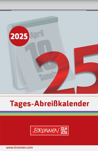 Tagesabreißkalender 5,5 x 7,5 cm Nr.3 Schlitzweite 22 mm, 1 Seite/1 Tag Tagesabreißkalender 5,5 x 7,5 cm Nr.3 Schlitzweite 22 mm, 1 Seite/1 Tag