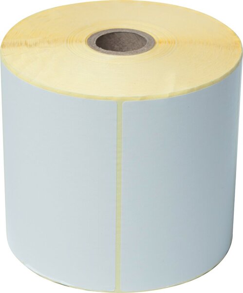 Einzeletikettenrolle 102 x 150 mm, weiß, 550 Etiketten/Rolle