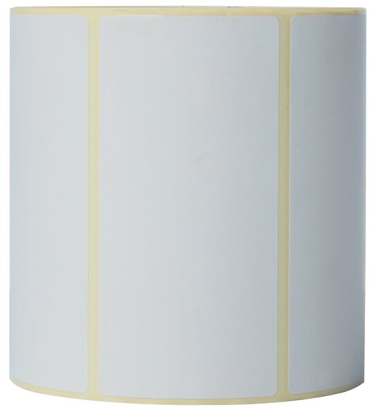 Einzeletikettenrolle 102 x 50 mm, weiß, 1050 Etiketten/Rolle