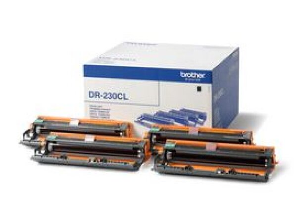 BROTHER DR230CL Schwarz, Gelb, Cyan, Magenta Trommel Kit