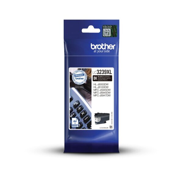 BROTHER LC-3239XLBK/ Ink cartridge black f/HL-J6000DW, -J6100DW, MFC-J5945DW, -