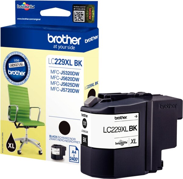 BROTHER LC229XLBK Schwarz Tintenpatrone