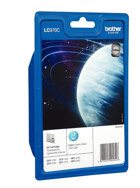 BROTHER LC970C Cyan Tintenpatrone
