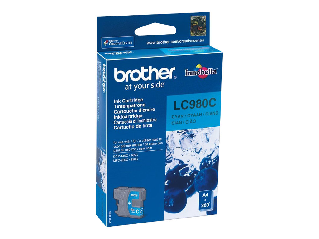 BROTHER LC980C Cyan Tintenpatrone
