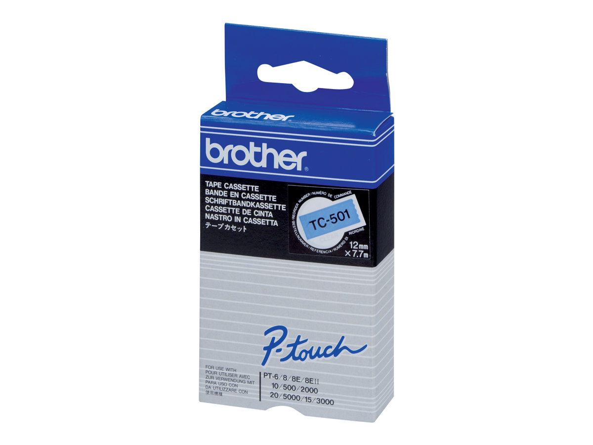 BROTHER TC501 P-TOUCH 12mm B-B