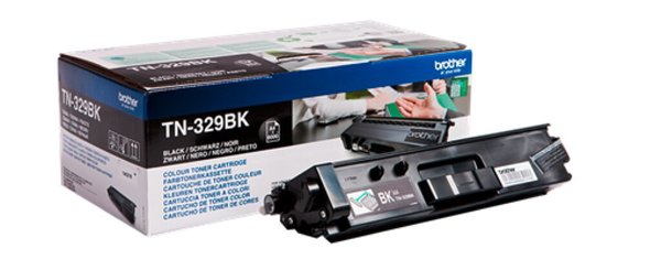 BROTHER TN329BK 2er Pack Schwarz Tonerpatrone