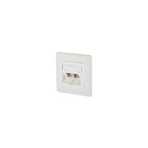 BTR Datendose C6Amodul Cat 6A, 270Â° 2-fach Unterputz