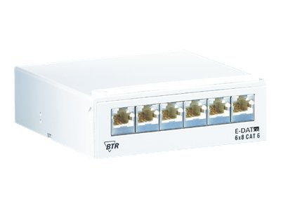 BTR NETCOM BTR E-DAT C6 Einbaumodul 6x8(8) Modul 1HE, 6 Port