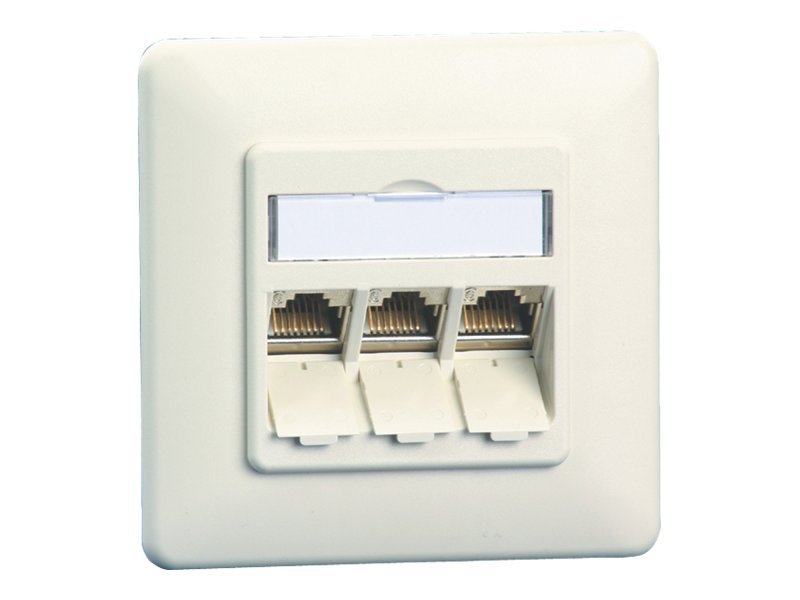 BTR NETCOM BTR E-DAT modul 3x8(8) UP leer RAL9010 reinweiß