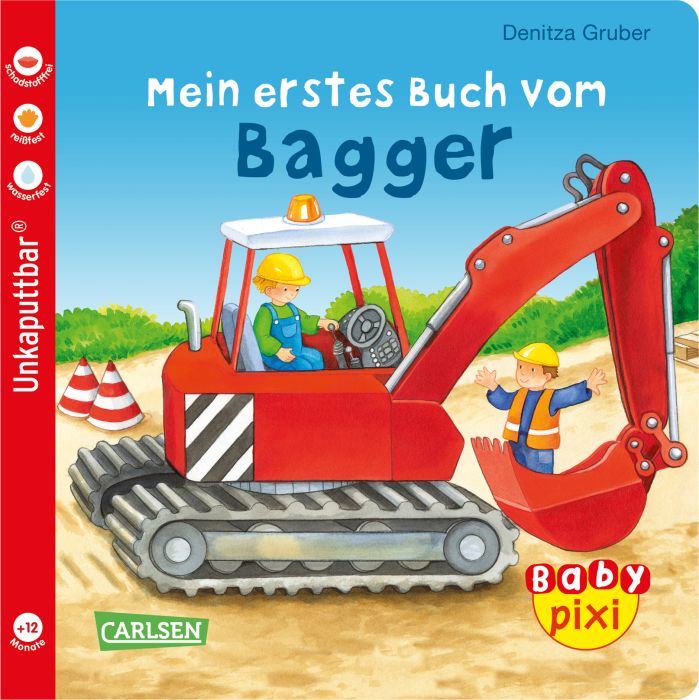 Baby-Pixi 60: Mein 1. Buch vom Bagger, Nr: 5389