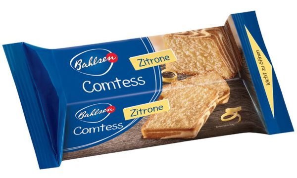 Bahlsen Kuchen Comtess Zitrone, 3 50 g (9504700)