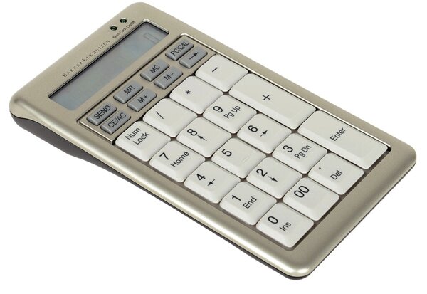 BakkerElkhuizen Ziffernblock S-board 840, USB, silber / hellgrau