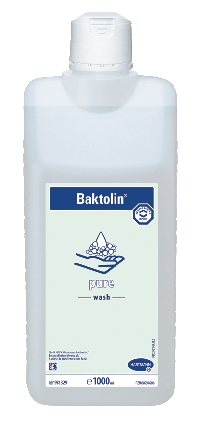 Baktolin® pure | 1 Liter <br>milde Waschlotion, parfümfrei und farbstofffrei