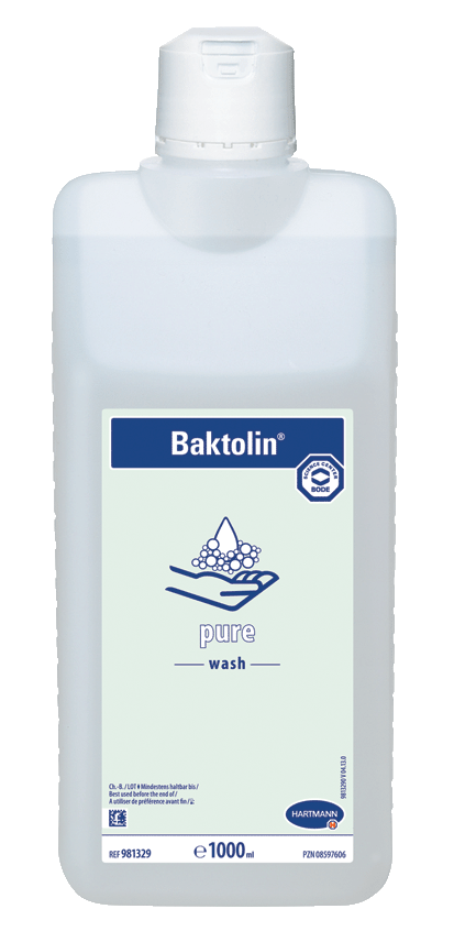 Baktolin® pure | 1 Liter milde Waschlotion, Parfüm- und farbstofffrei Baktolin® pure | 1 Liter milde Waschlotion, Parfüm- und farbstofffrei