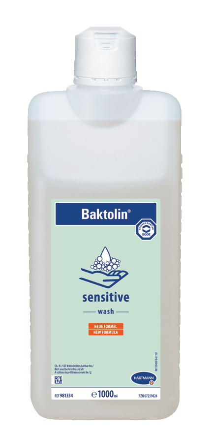 Baktolin® sensitiv | 1 Liter<br>milde Waschlotion, farbstofffrei