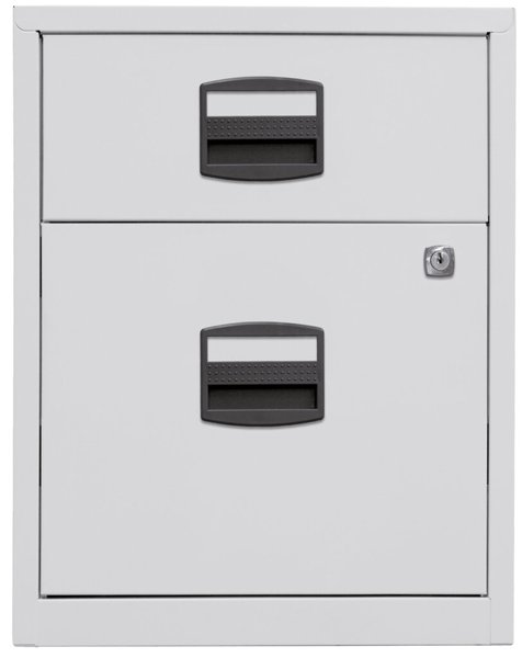 Beistellschrank PFA auf Rollen Einstiegsmodell, grau