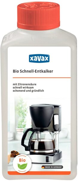 Bio-Schnellentkalker auf Basis von Zitronensäure, geeignet