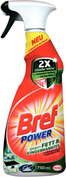 Bref Power Fettlöser Sprühlasche 750ml Bref Power Fettlöser Sprühlasche 750ml