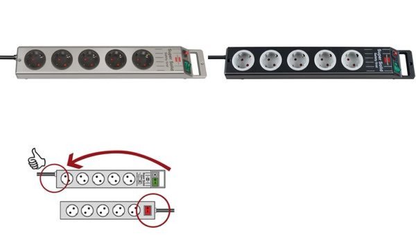 Brenn Super Solid Steckdosenl. 4x