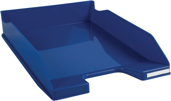 Briefablage Bee Blue DIN A4+, marine- blau, vertikal stapelbar, inkl.