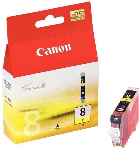 Tintepatrone CLI-8Y yellow für IP 4200,IP 5200,IP 6600,IP3500