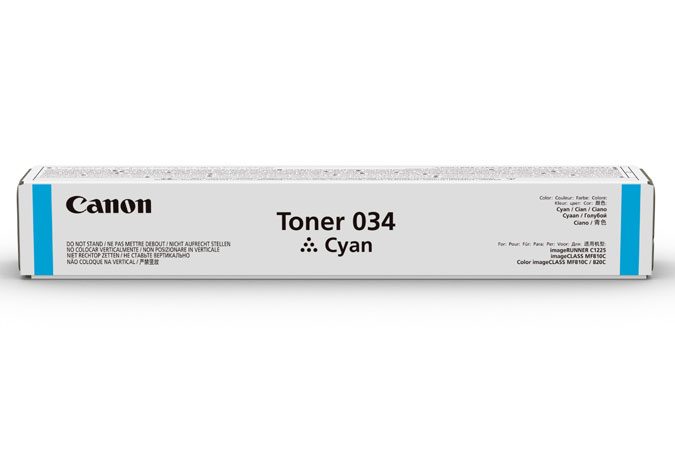 CANON 034 Cyan Tonerpatrone