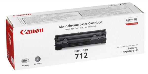 CANON 712 Schwarz Tonerpatrone