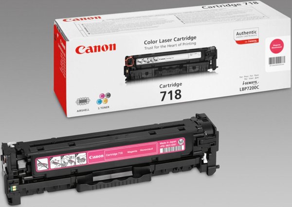 CANON 718 Magenta Magenta Tonerpatrone