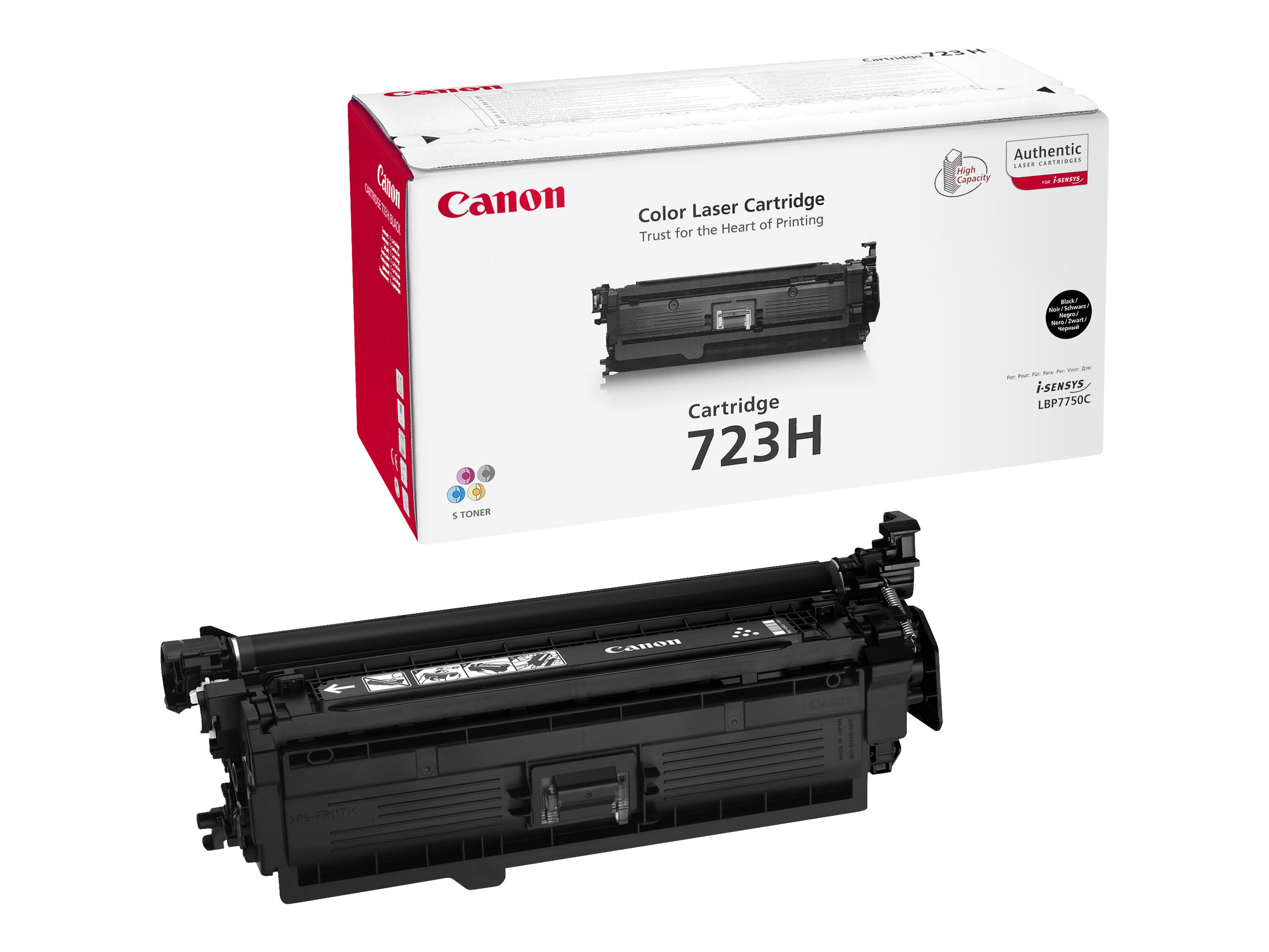 CANON 723H BK Schwarz Tonerpatrone